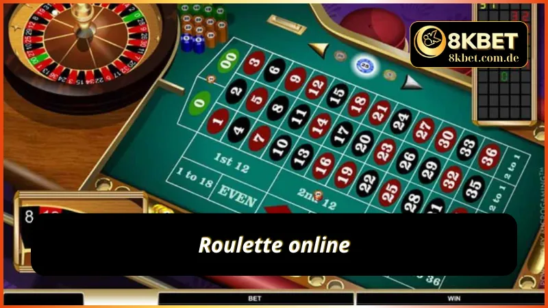 Thử thách và chiến thắng bùng nổ với Roulette tại casino 8KBET