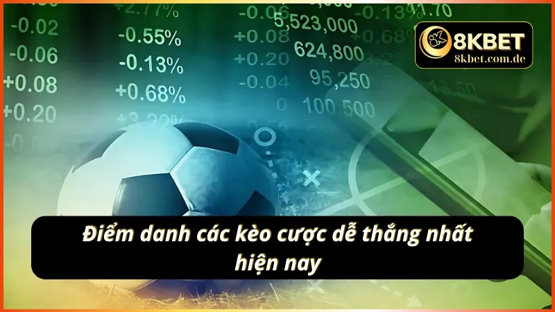 Tổng hợp các kèo cược dễ thắng