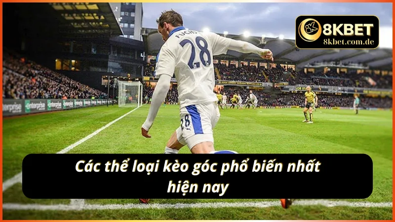 Các loại kèo phạt góc phổ biến nhất thị trường